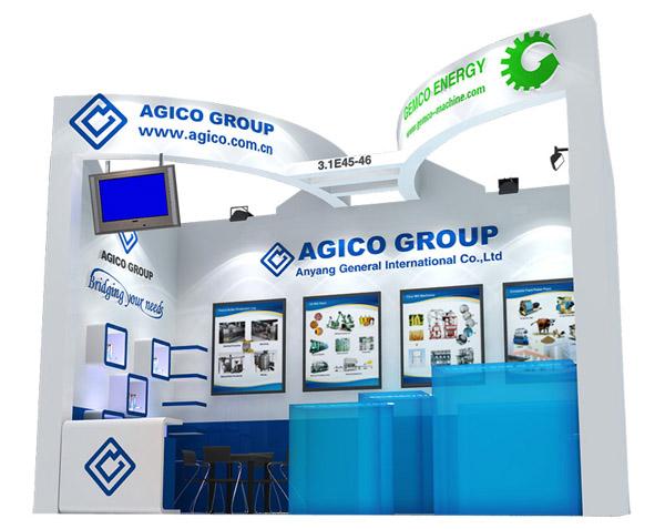 Booth of the 113th Canton Fair of AGICO